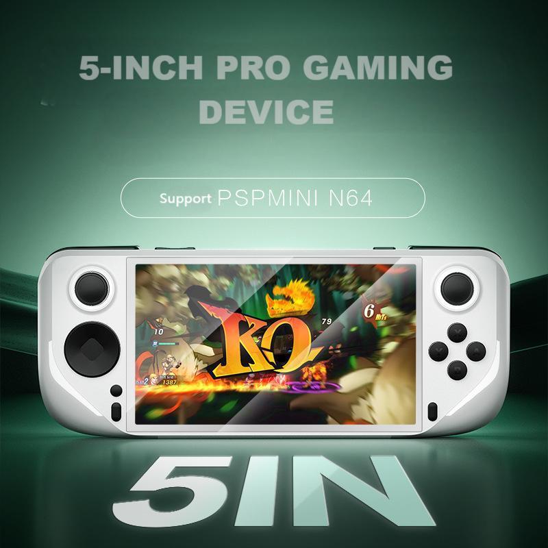 E6 5-Inch Full Lamination Gaming Handheld Console | PSP & N64 Emulator | Android System