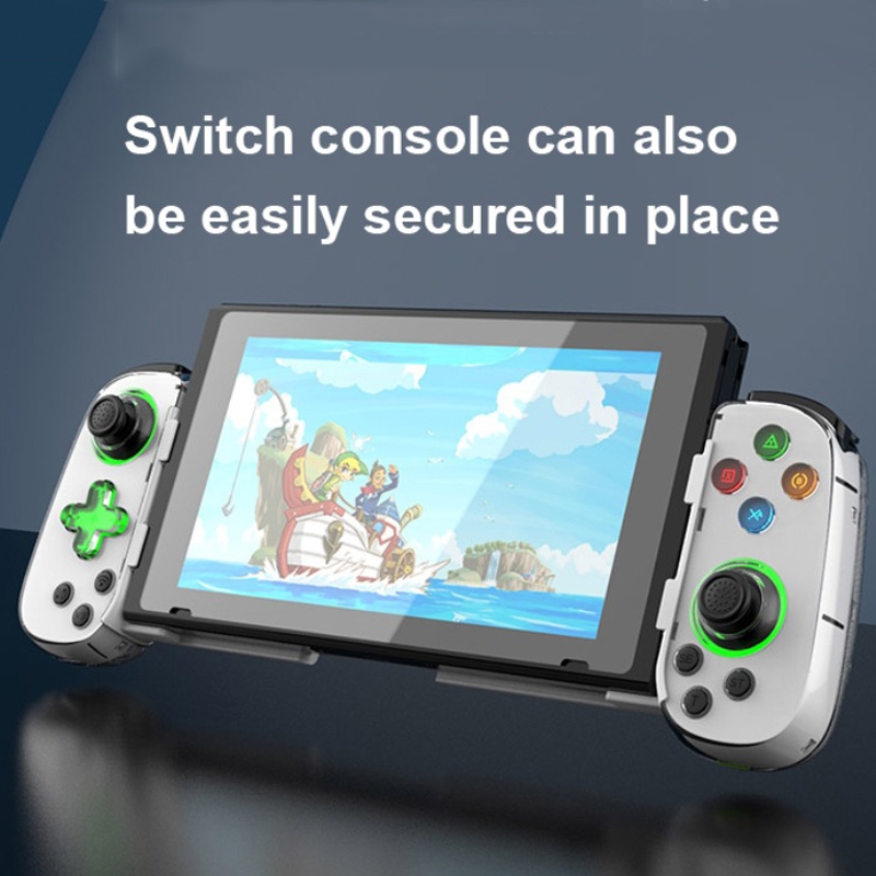 D7 Stretchable Wireless Bluetooth Gaming Controller | Six-Axis Gyroscope | Android | iOS | Switch | PC