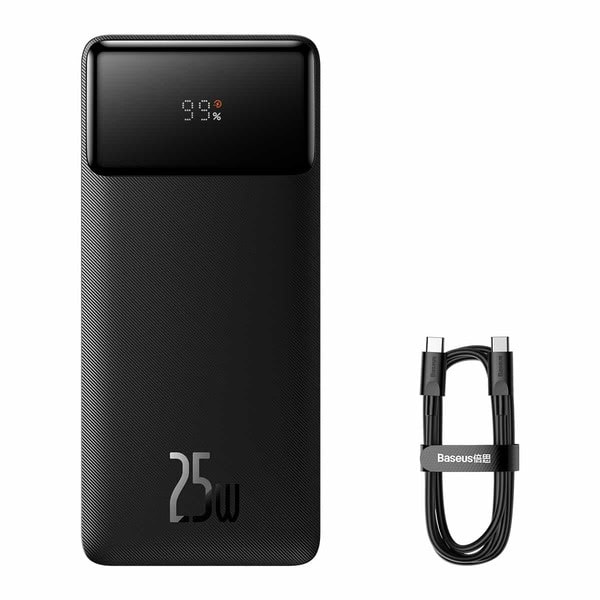 20000mAh Power Bank with Dual USB and USB-C Quick Charge