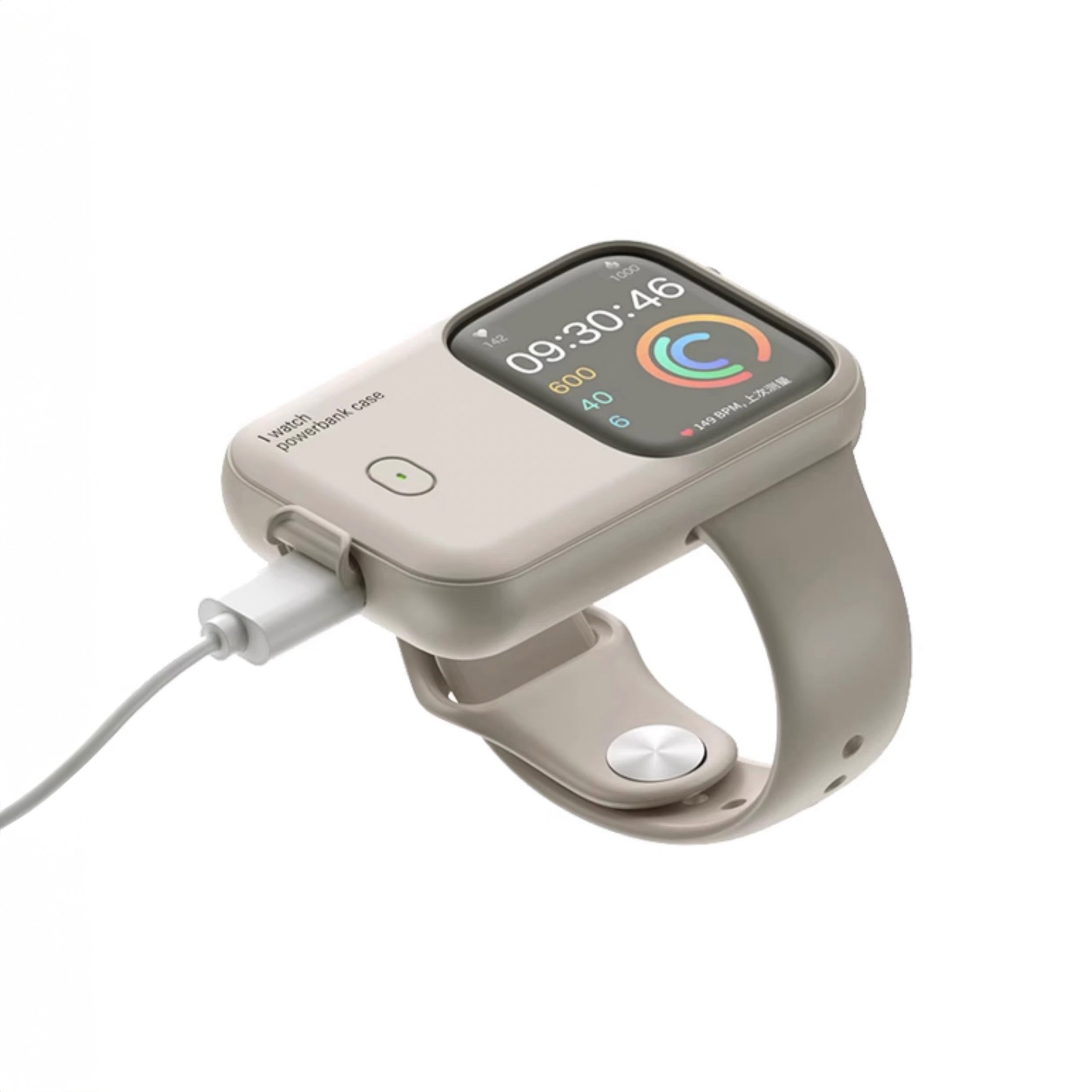 The 1st Portable Wireless Power Bank Charging Case for Apple Watch