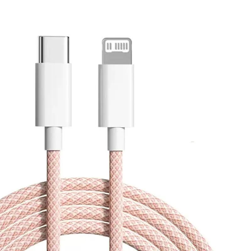 5 Colors PD 20W Type-C to Lightning Fast Charging Cable