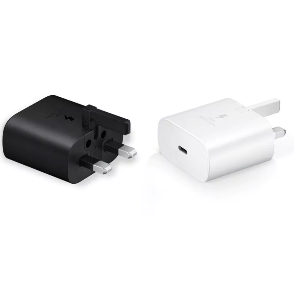 25W UK USB-C Mains Charger with Super Fast Charging 2.0 for Samsung