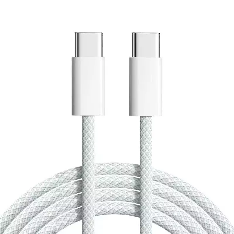 60W PD USB-C to C Braided Cable (1m & 2m)