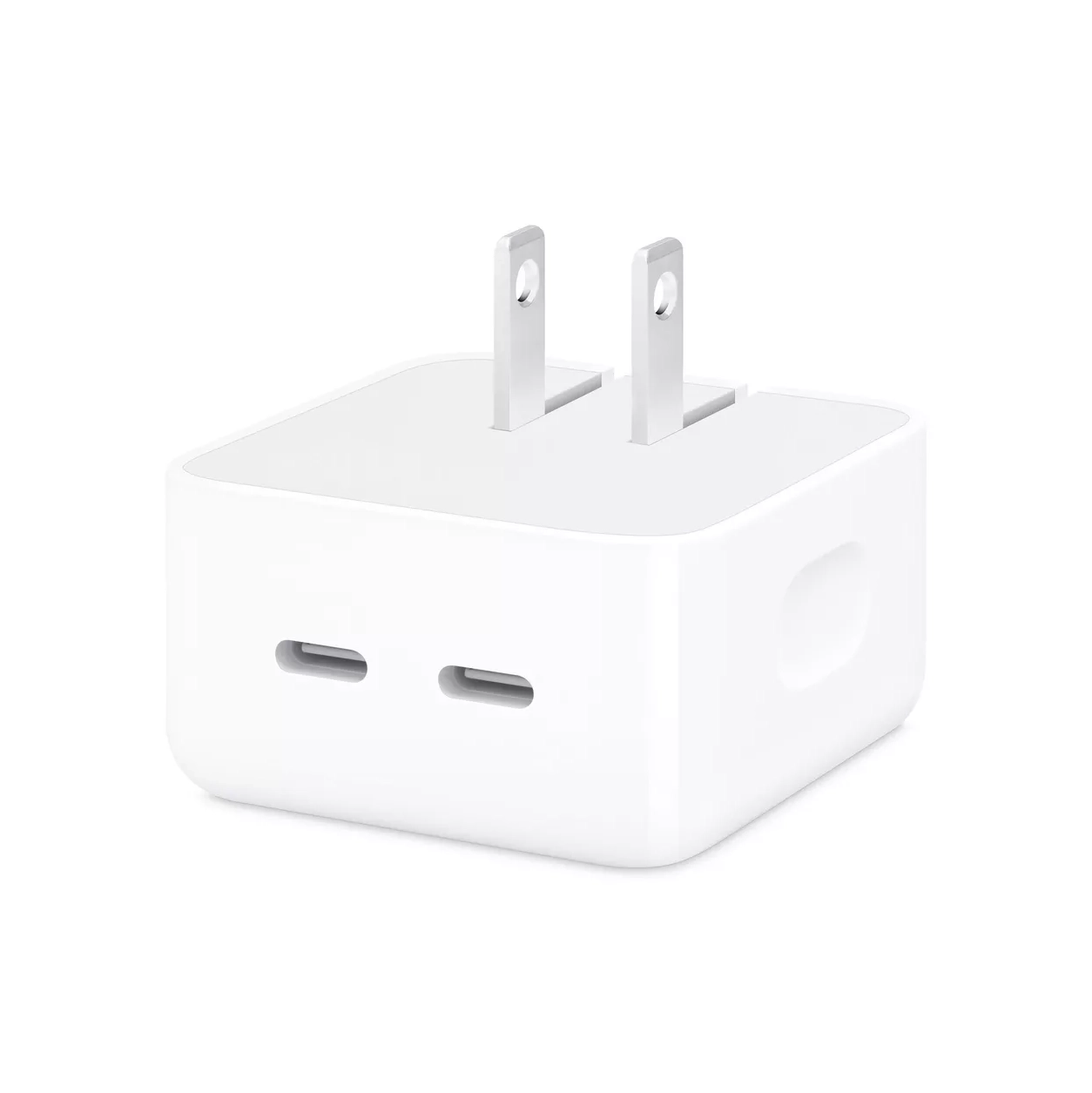 35W Dual USB-C Port Compact Power Adapter with Foldable Design