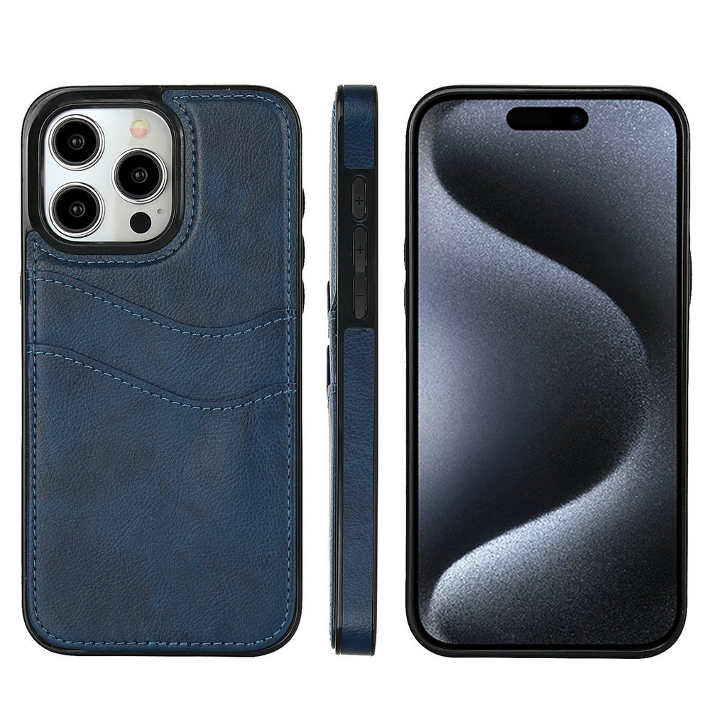 Durable Luxury Wallet Case for iPhone and Samsung | Card Holder & Shockproof Protection