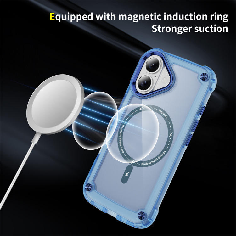 Supreme Armor Clear Magnetic Case – Shockproof Protection for Samsung, iPhone, Google & Xiaomi