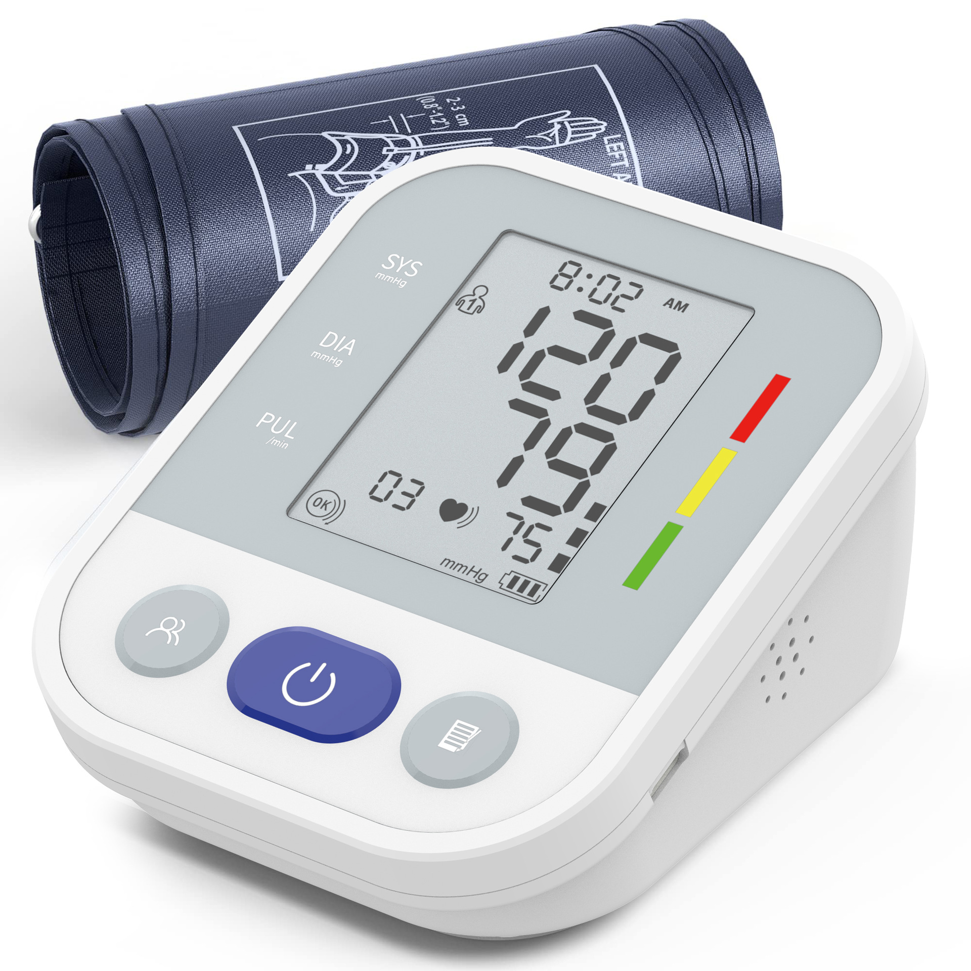 Smart Blood Pressure Monitor – Accurate & Easy-to-Use Home Arm Blood Pressure Machine