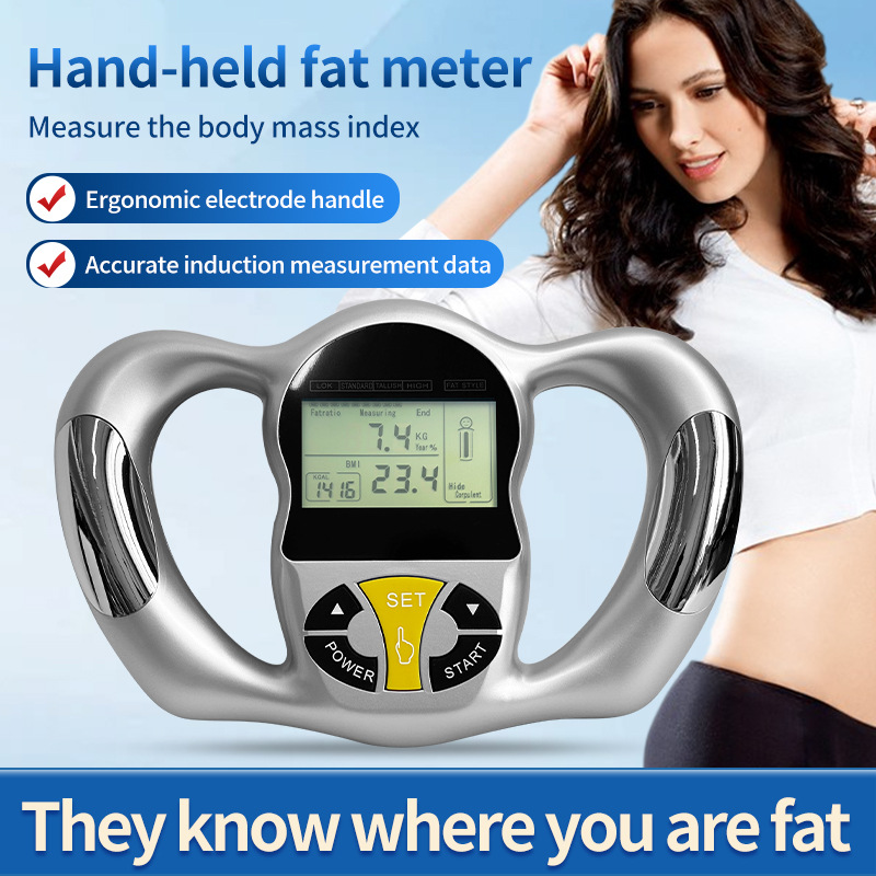 UltimateFit BMI Handheld Body Fat Analyzer – Powerful Accuracy for Fat & Fitness Tracking