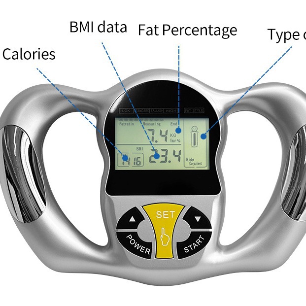 UltimateFit BMI Handheld Body Fat Analyzer – Powerful Accuracy for Fat & Fitness Tracking