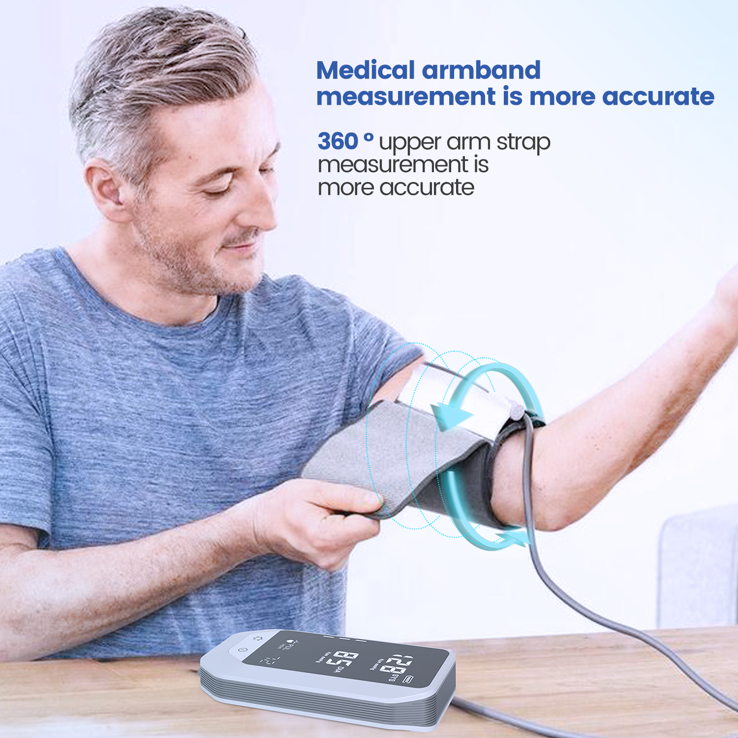 Supreme 3-in-1 Precision Health Master (Blood Sugar, Uric Acid & Blood Pressure Tester) - Image 3